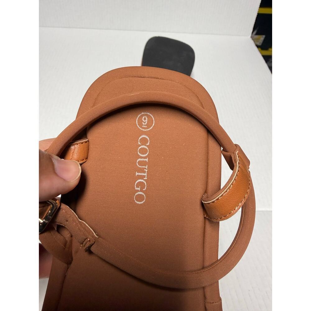 Coutgo Women's Strappy Platform Sandals - Size 9 - New - Picture 8 of 8